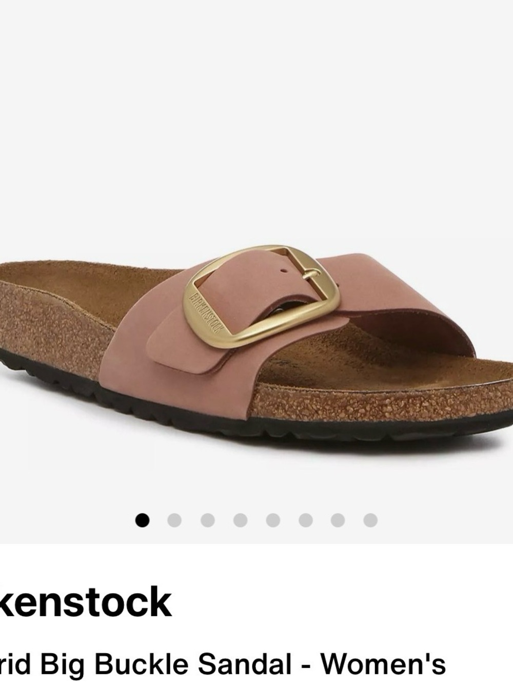 Birkenstock Women’s Madrid Big Buckle Sandal in Zinfandel